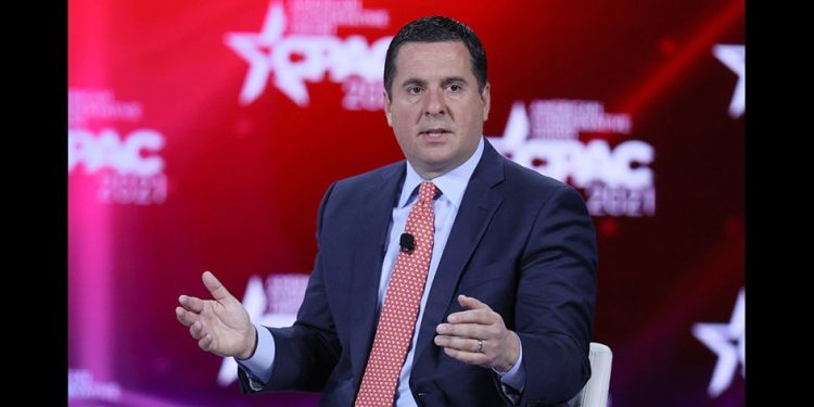 川普媒體和技術集團(TMTG)的首席執行官、前眾議員德文·努內斯(Devin Nunes)。(GettyImages)