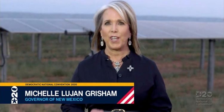 新墨西哥州州長格里沙姆（Michelle Lujan Grisham）。（GettyImages）