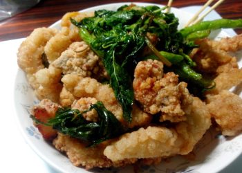台灣夜市小吃鹽酥雞