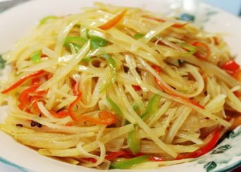 尖椒炒土豆絲的秘笈