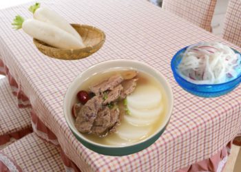 一根蘿蔔兩吃——湯和小菜