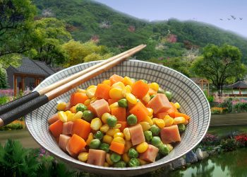 快手炒三丁