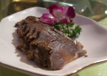 【每日餐桌】三種醬做出的醬牛肉