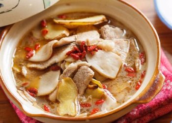 麻油松板肉