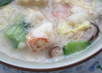 香菇蝦仁疙瘩湯