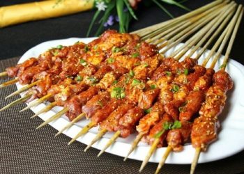 家庭版羊肉串