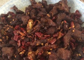 干煸牛肉粒