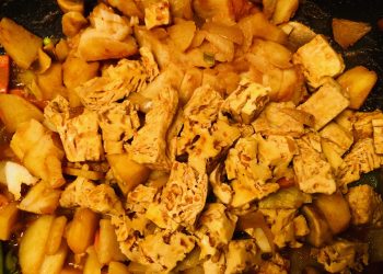 孜然豆腐煲