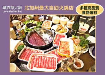 室外花園就餐,薰衣草火鍋城讓您花錢少,吃的美,吃得好