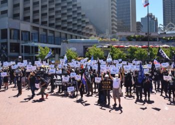 紀念「反送中」兩週年 舊金山「如水再聚」集會