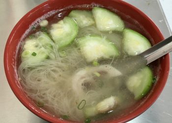 蝦仁豆腐絲瓜湯