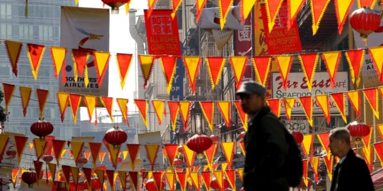 舊金山唐人街。(Getty Images)