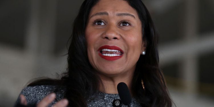 舊金山市長倫敦·布里德（London Breed）。（Getty Images）