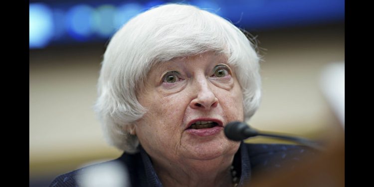 美國財政部長珍妮特·耶倫（Janet Yellen）。（GettyImages）