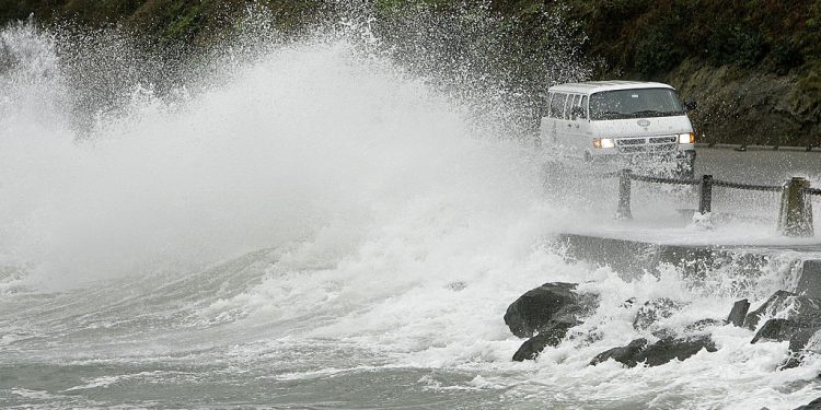 暴雨天氣的舊金山灣區。（Getty Images）