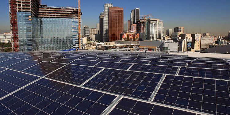 加州的太陽能使用在全美排名前列。（Getty Images）