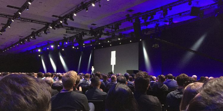 2017年的WWDC（圖片來源：Wikimedia Commons）