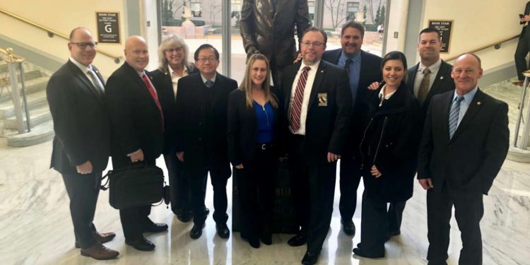 Chairpersons of Narcotic Officers' Assocations at US Congress Building