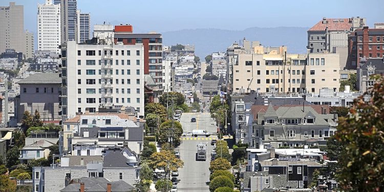 舊金山市區。（Getty Images）