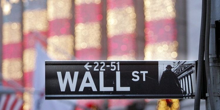 美國華爾街路標。（Getty Images）