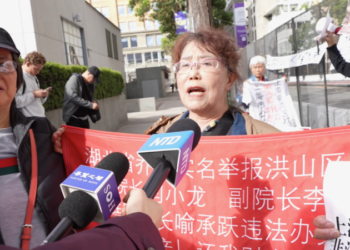 APEC 場外直擊：中國訪民街頭無助哭訴 揭中共花錢僱歡迎人群