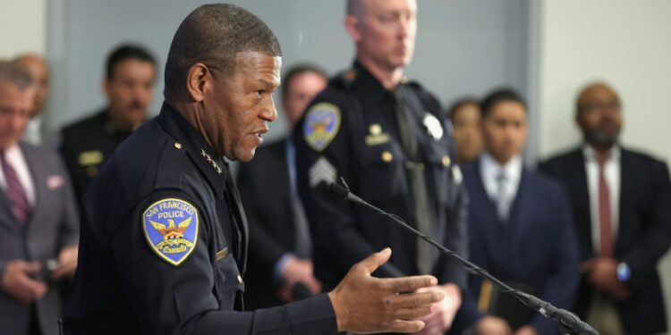 舊金山警長William Scott 。（Getty Images）