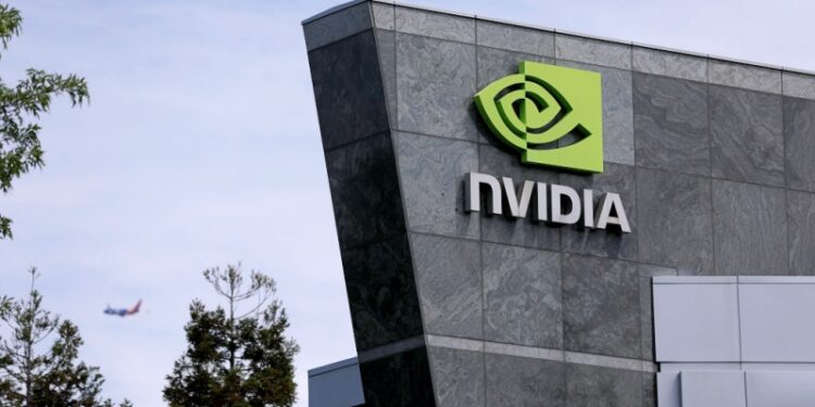 加州的NVIDIA總部大樓。（Getty Images）