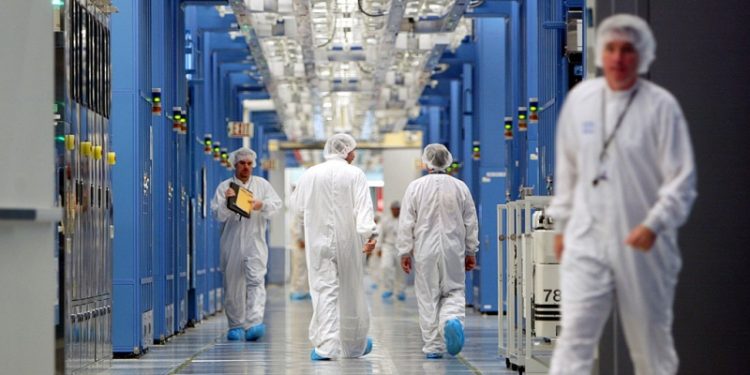IBM芯片廠。（Getty Images）
