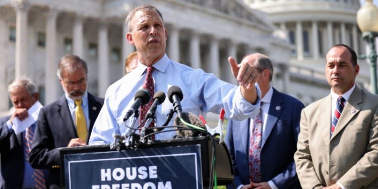 美國共和黨聯邦眾議員斯考特·佩裏（Scott Perry）。（Getty Images）