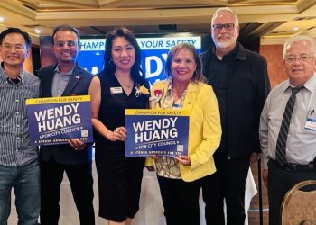 市議員候選人Wendy Huang籌款晚會獲兩黨人士支持