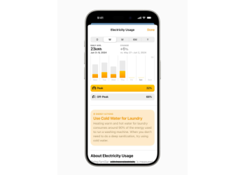 住宅 PG&E 客戶現在可以從 Apple 家庭 app 輕鬆存取用電量資料