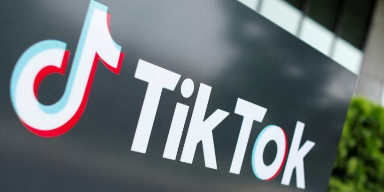 TikTok標誌。（REUTERS）