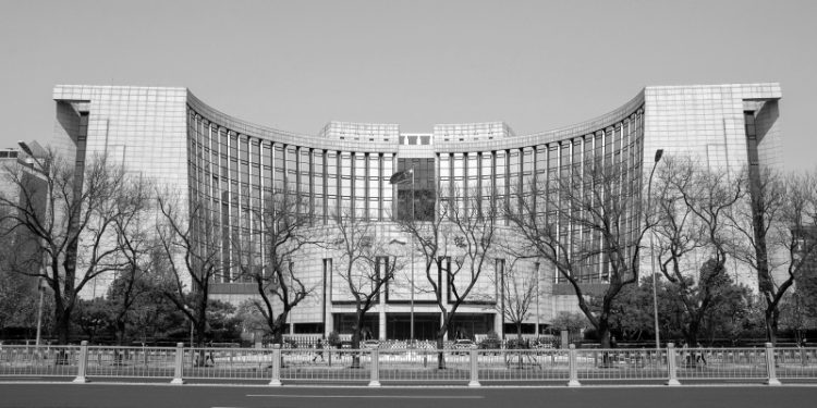 中共央行大樓。（維基百科）