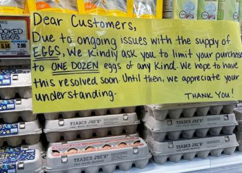 蛋價飆升 Trader Joe’s全面限購雞蛋