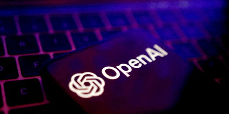OpenAI標誌。（REUTERS）