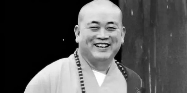 少林寺方丈釋永信被抓。（網絡微博）