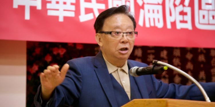 民國史家暨演講家辛灝年。（薛明珠/大紀元）