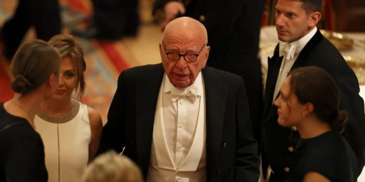 媒體大亨魯珀特‧默多克（Rupert Murdoch）。（REUTERS）