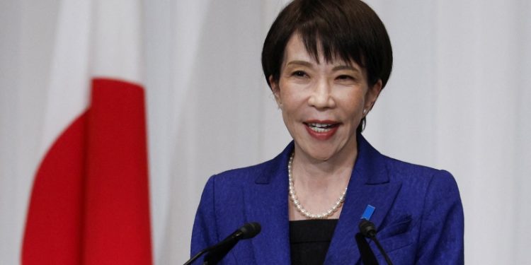 日本首相高市。（REUTERS）