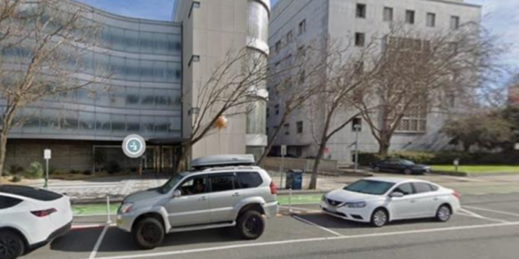位於加州425 7th St.的舊金山縣第2監獄。(網絡圖片/谷歌地圖)