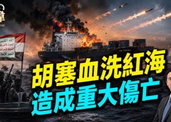 胡塞武裝對紅海的埃及貨輪猛烈轟炸，6死10傷，美國怎麼辦？